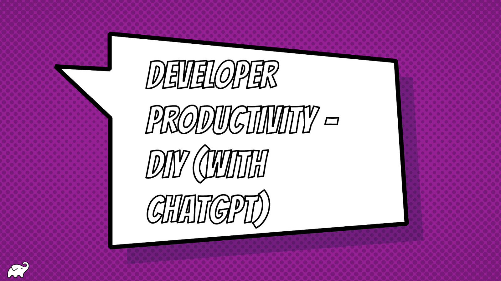 Developer Productivity – DIY (with ChatGPT) or How I Learned to Stop Worrying and Love the AI