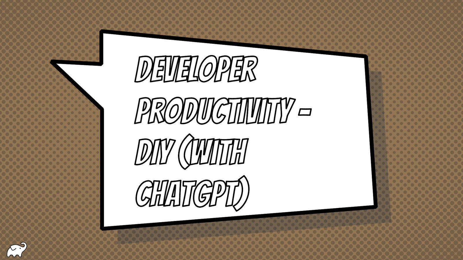 Developer Productivity – DIY (with ChatGPT) or How I Learned to Stop Worrying and Love the AI