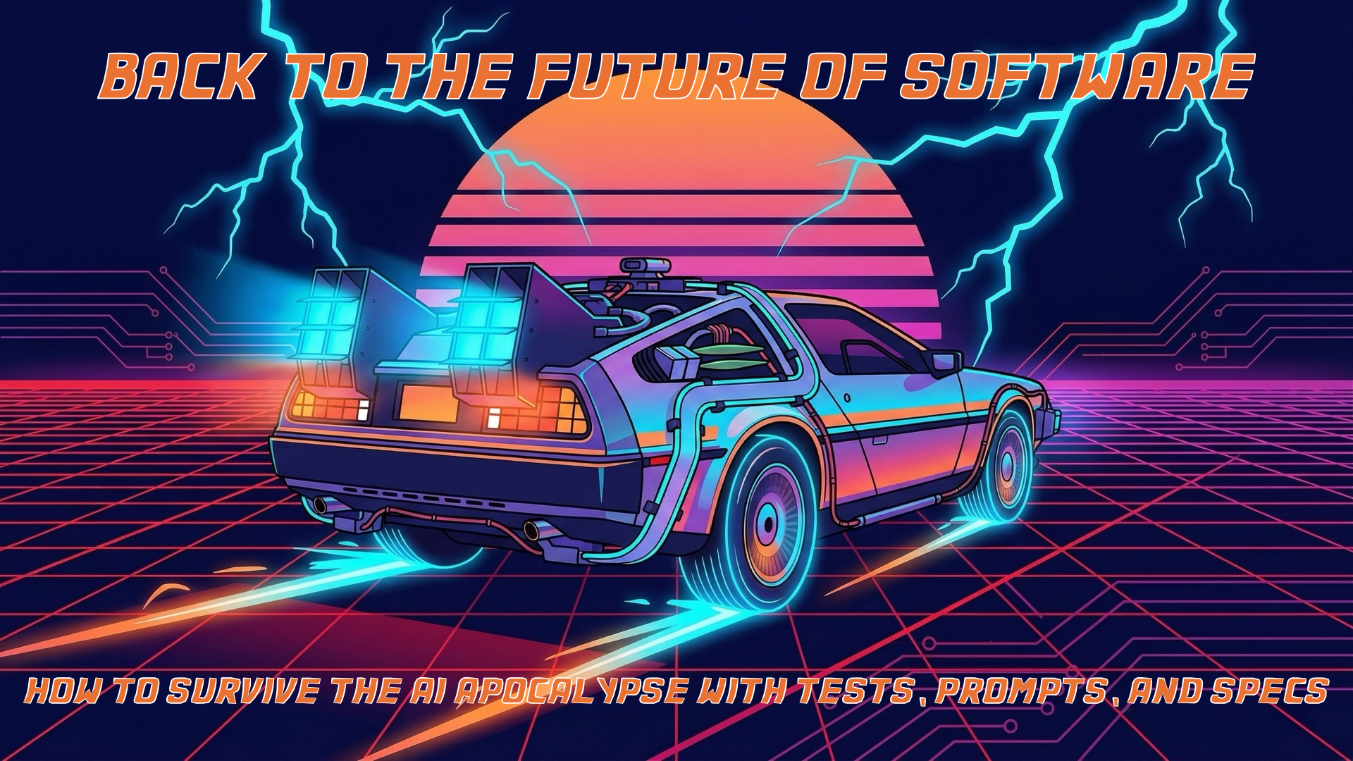 Back To The Future of Software: How to Survive The AI Apocalypse with Tests, Prompts and Specs